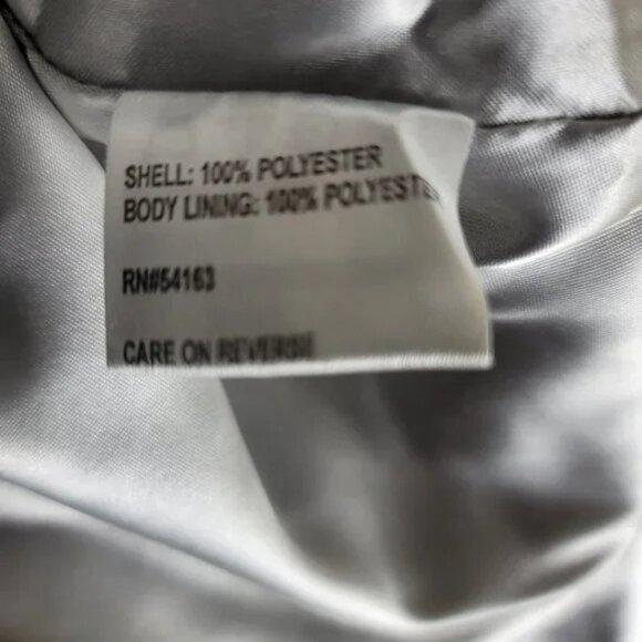 Calvin Klein Black Trench Coat - Picture 13 of 15